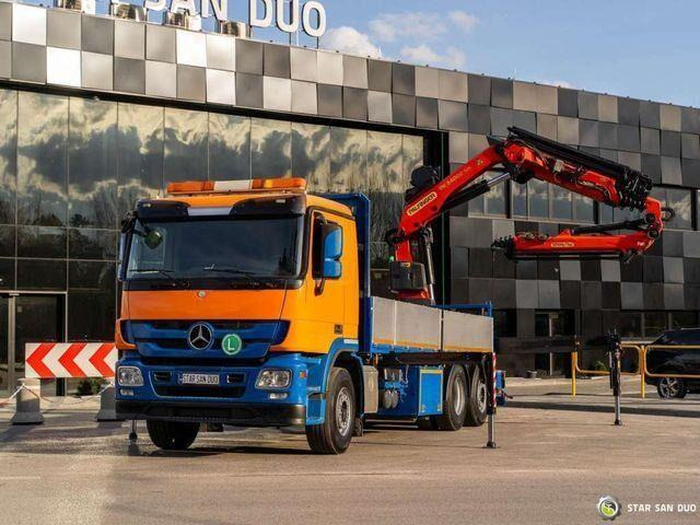 Mercedes-Benz ACTROS 2541 6x2 Palfinger PK 34002 Crane Winch - Sal/ Açık kasa kamyon, Vinçli kamyon: fotoğraf 2 Mercedes-Benz ACTROS 2541 6x2 Palfinger PK 34002 Crane Winch - Sal/ Açık kasa kamyon, Vinçli kamyon: fotoğraf 2