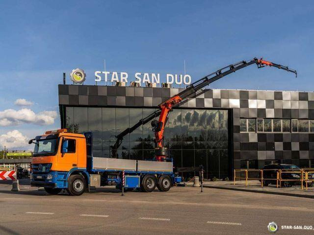 Mercedes-Benz ACTROS 2541 6x2 Palfinger PK 34002 Crane Winch - Sal/ Açık kasa kamyon, Vinçli kamyon: fotoğraf 3 Mercedes-Benz ACTROS 2541 6x2 Palfinger PK 34002 Crane Winch - Sal/ Açık kasa kamyon, Vinçli kamyon: fotoğraf 3