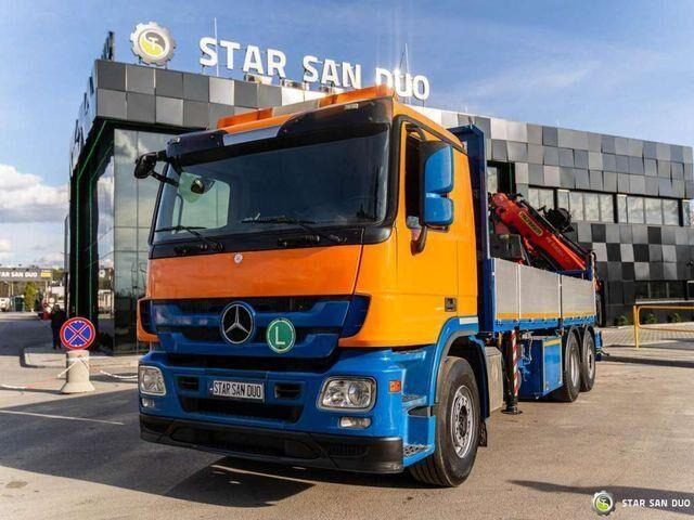 Mercedes-Benz ACTROS 2541 6x2 Palfinger PK 34002 Crane Winch - Sal/ Açık kasa kamyon, Vinçli kamyon: fotoğraf 4 Mercedes-Benz ACTROS 2541 6x2 Palfinger PK 34002 Crane Winch - Sal/ Açık kasa kamyon, Vinçli kamyon: fotoğraf 4