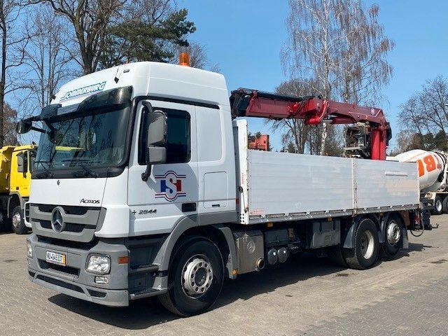 Mercedes-Benz ACTROS 2544 - Sal/ Açık kasa kamyon, Vinçli kamyon: fotoğraf 2 Mercedes-Benz ACTROS 2544 - Sal/ Açık kasa kamyon, Vinçli kamyon: fotoğraf 2