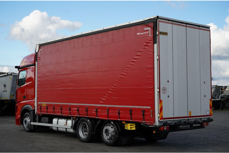 Mercedes-Benz ACTROS 2545 / SOLÓWKA  / 6x2 / OŚ PODNOSZONA / BIG SPACE / WIELT - Tenteli kamyon: fotoğraf 3 Mercedes-Benz ACTROS 2545 / SOLÓWKA  / 6x2 / OŚ PODNOSZONA / BIG SPACE / WIELT - Tenteli kamyon: fotoğraf 3