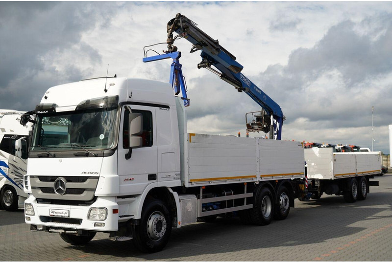 Mercedes-Benz / ACTROS 2548 / 6x2 / ZESTAW BURTOWY - 6,5 M / OŚ PODNOSZONA / - Sal/ Açık kasa kamyon: fotoğraf 3 Mercedes-Benz / ACTROS 2548 / 6x2 / ZESTAW BURTOWY - 6,5 M / OŚ PODNOSZONA / - Sal/ Açık kasa kamyon: fotoğraf 3