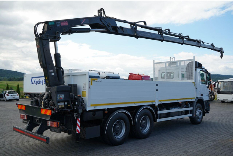 Mercedes-Benz ACTROS 2636 / 6x4 / SKRZYNIOWY 6,5 M + HDS HIAB / MOCNA PODŁOGA - Sal/ Açık kasa kamyon, Vinçli kamyon: fotoğraf 5 Mercedes-Benz ACTROS 2636 / 6x4 / SKRZYNIOWY 6,5 M + HDS HIAB / MOCNA PODŁOGA - Sal/ Açık kasa kamyon, Vinçli kamyon: fotoğraf 5