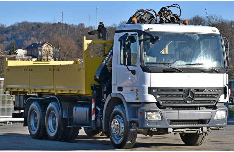 Mercedes-Benz ACTROS 2636 * TEREX 165.2E - A4 + FUNK/6x4 - Damperli kamyon, Vinçli kamyon: fotoğraf 3 Mercedes-Benz ACTROS 2636 * TEREX 165.2E - A4 + FUNK/6x4 - Damperli kamyon, Vinçli kamyon: fotoğraf 3