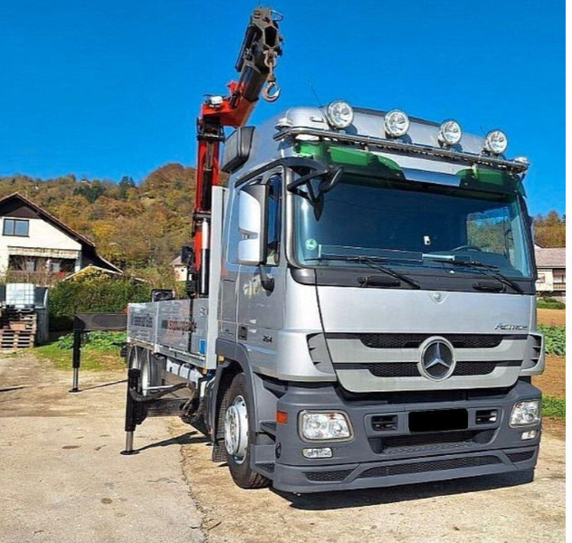 Mercedes-Benz ACTROS 2641 6x2 Crane PALFINGER PK 36002 - Sal/ Açık kasa kamyon, Vinçli kamyon: fotoğraf 2 Mercedes-Benz ACTROS 2641 6x2 Crane PALFINGER PK 36002 - Sal/ Açık kasa kamyon, Vinçli kamyon: fotoğraf 2