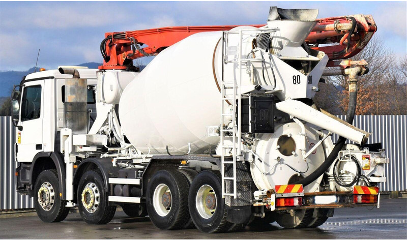 Mercedes-Benz ACTROS 3241* Betonpumpe 21m *8x4 * Top Zustand - Mobil beton pompası: fotoğraf 5 Mercedes-Benz ACTROS 3241* Betonpumpe 21m *8x4 * Top Zustand - Mobil beton pompası: fotoğraf 5