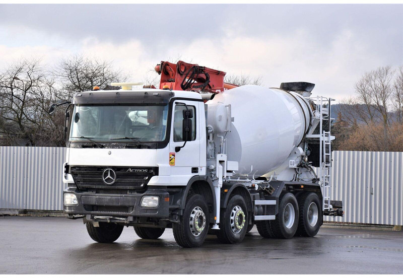 Mercedes-Benz ACTROS 3241* Betonpumpe 21m *8x4 * Top Zustand - Mobil beton pompası: fotoğraf 2 Mercedes-Benz ACTROS 3241* Betonpumpe 21m *8x4 * Top Zustand - Mobil beton pompası: fotoğraf 2