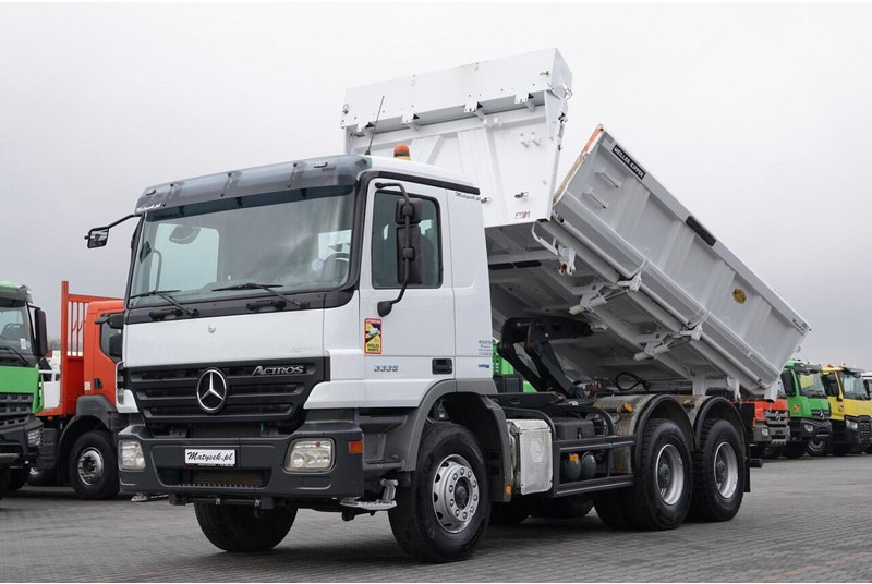Mercedes-Benz ACTROS 3336 / 6x4 / WYWROTKA / BORDMATIC / HYDROBURTA / MEILLER - Damperli kamyon: fotoğraf 2 Mercedes-Benz ACTROS 3336 / 6x4 / WYWROTKA / BORDMATIC / HYDROBURTA / MEILLER - Damperli kamyon: fotoğraf 2