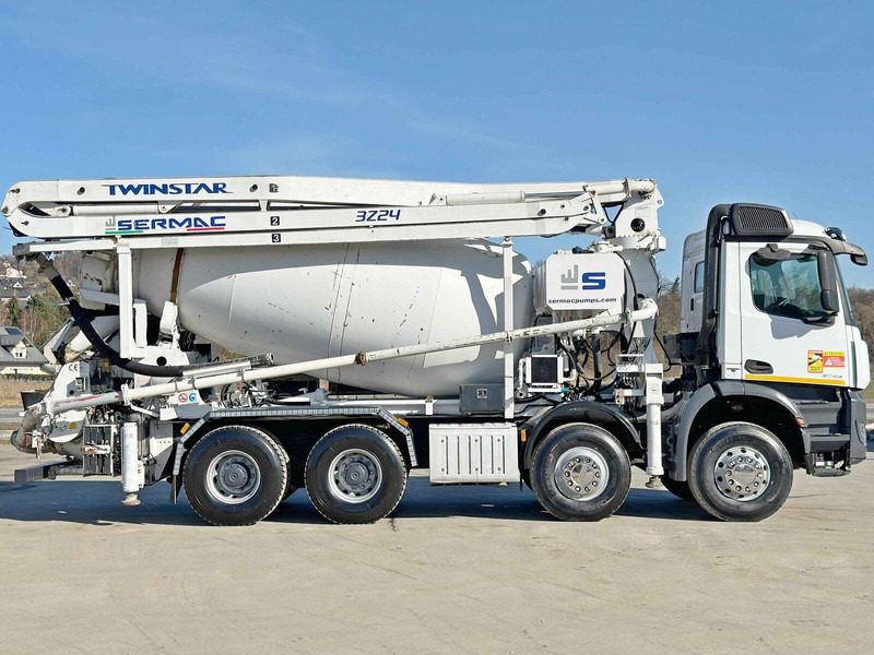 Mercedes-Benz AROCS 3743 * Betonpumpe + FUNK * 8x4 * TOP - Transmikser: fotoğraf 3 Mercedes-Benz AROCS 3743 * Betonpumpe + FUNK * 8x4 * TOP - Transmikser: fotoğraf 3