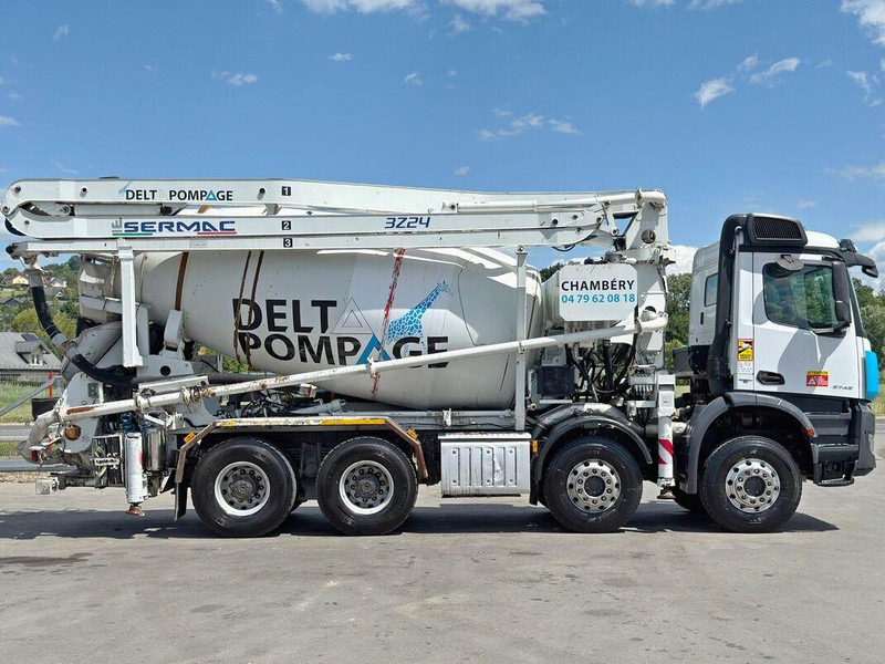 Mercedes-Benz AROCS 3743 * Betonpumpe + FUNK * 8x4 * TOP - Transmikser: fotoğraf 5 Mercedes-Benz AROCS 3743 * Betonpumpe + FUNK * 8x4 * TOP - Transmikser: fotoğraf 5