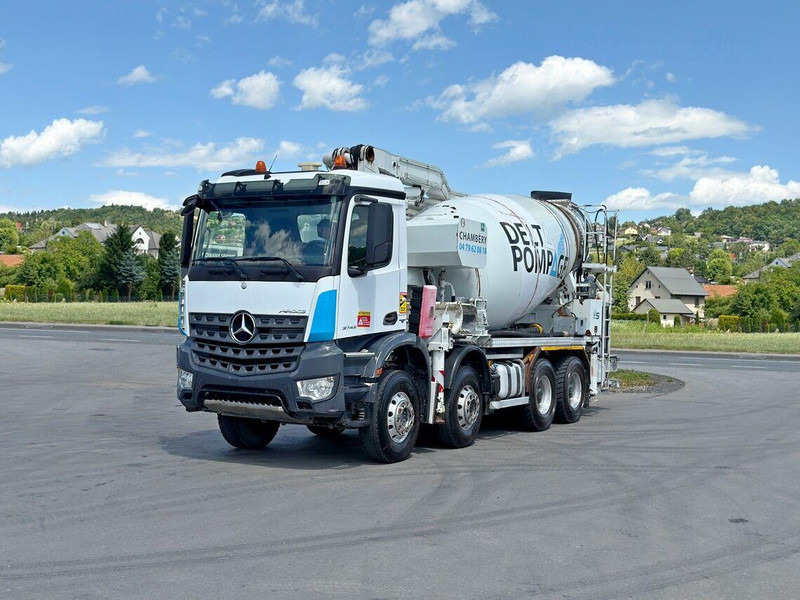 Mercedes-Benz AROCS 3743 * Betonpumpe + FUNK * 8x4 * TOP - Transmikser: fotoğraf 2 Mercedes-Benz AROCS 3743 * Betonpumpe + FUNK * 8x4 * TOP - Transmikser: fotoğraf 2