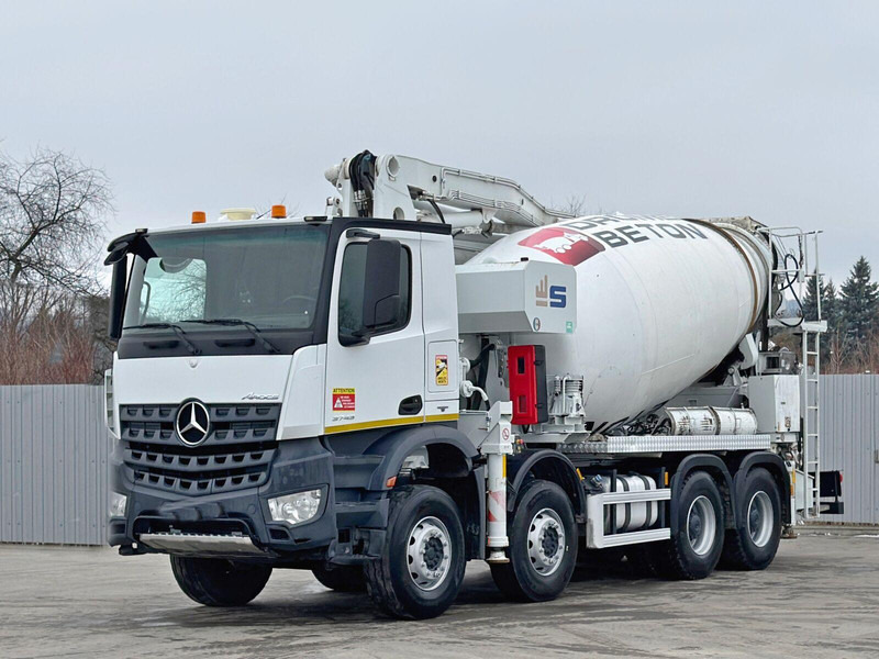 Mercedes-Benz AROCS 3743 - Mobil beton pompası: fotoğraf 2 Mercedes-Benz AROCS 3743 - Mobil beton pompası: fotoğraf 2