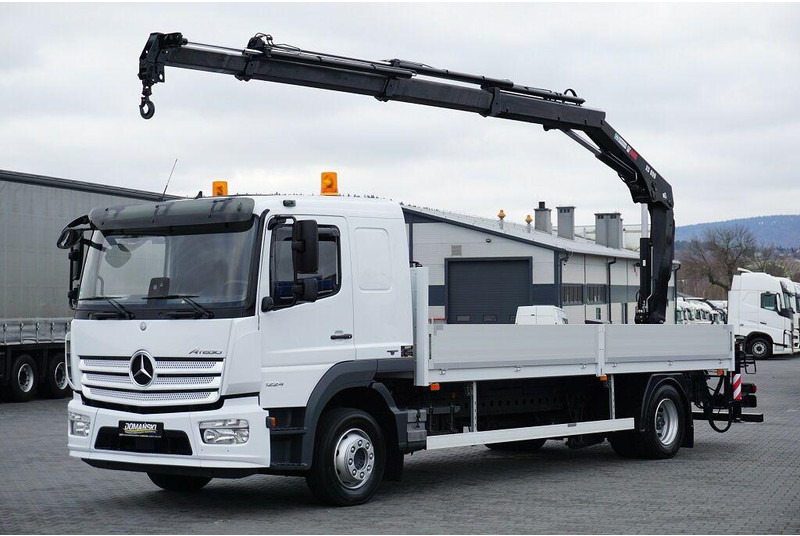 Mercedes-Benz ATEGO / 1224 / ACC / SKRZYNIOWY + HDS / HIAB 099 B - 3 DUO - Sal/ Açık kasa kamyon, Vinçli kamyon: fotoğraf 2 Mercedes-Benz ATEGO / 1224 / ACC / SKRZYNIOWY + HDS / HIAB 099 B - 3 DUO - Sal/ Açık kasa kamyon, Vinçli kamyon: fotoğraf 2