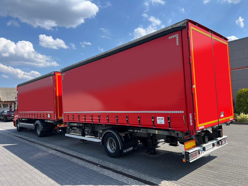 Mercedes-Benz ATEGO 1227 BDF WECHSELFAHRGESTELL CURTAIN PLANE TRAILER 1.HAND - Tenteli kamyon: fotoğraf 5 Mercedes-Benz ATEGO 1227 BDF WECHSELFAHRGESTELL CURTAIN PLANE TRAILER 1.HAND - Tenteli kamyon: fotoğraf 5