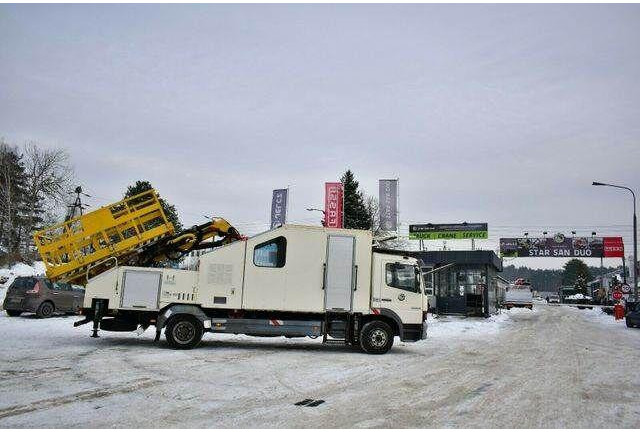 Mercedes-Benz ATEGO 1323 PK 8000T RAIL Platform - Araç üzerine platform: fotoğraf 4 Mercedes-Benz ATEGO 1323 PK 8000T RAIL Platform - Araç üzerine platform: fotoğraf 4