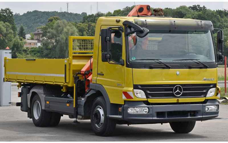Mercedes-Benz ATEGO 818 - Damperli kamyon, Vinçli kamyon: fotoğraf 3 Mercedes-Benz ATEGO 818 - Damperli kamyon, Vinçli kamyon: fotoğraf 3
