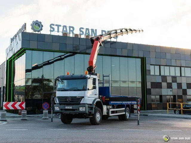 Mercedes-Benz AXOR 1829 4x4 Palfinger PK 29002 Crane Winch - Sal/ Açık kasa kamyon, Vinçli kamyon: fotoğraf 2 Mercedes-Benz AXOR 1829 4x4 Palfinger PK 29002 Crane Winch - Sal/ Açık kasa kamyon, Vinçli kamyon: fotoğraf 2