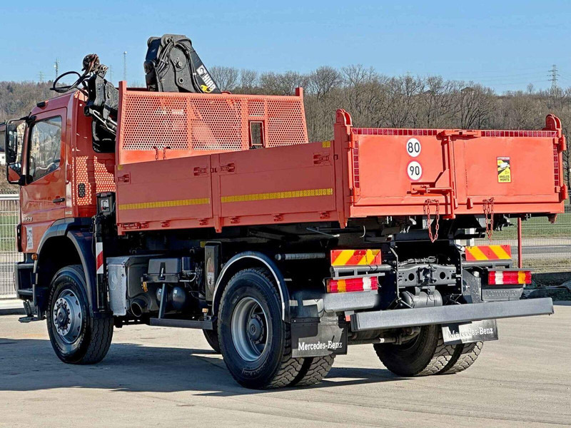 Mercedes-Benz AXOR 1829 * HIAB 1111 HIDUO + FUNK * TOP * 4x4 - Damperli kamyon, Vinçli kamyon: fotoğraf 5 Mercedes-Benz AXOR 1829 * HIAB 1111 HIDUO + FUNK * TOP * 4x4 - Damperli kamyon, Vinçli kamyon: fotoğraf 5