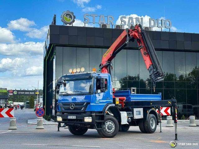 Mercedes-Benz AXOR 1833 4x4 Palfinger PK 22002 EH Crane Winch - Damperli kamyon, Vinçli kamyon: fotoğraf 5 Mercedes-Benz AXOR 1833 4x4 Palfinger PK 22002 EH Crane Winch - Damperli kamyon, Vinçli kamyon: fotoğraf 5