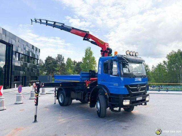 Mercedes-Benz AXOR 1833 4x4 Palfinger PK 22002 EH Crane Winch - Damperli kamyon, Vinçli kamyon: fotoğraf 2 Mercedes-Benz AXOR 1833 4x4 Palfinger PK 22002 EH Crane Winch - Damperli kamyon, Vinçli kamyon: fotoğraf 2
