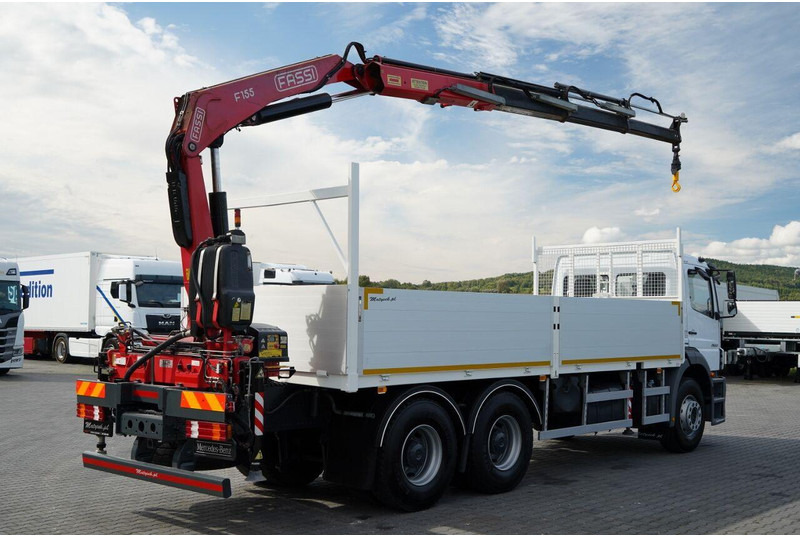 Mercedes-Benz / AXOR 2633 / 6X4 / SKRZYNIOWY - 6,55 M / MOCNA PODŁOGA / HDS FA - Sal/ Açık kasa kamyon, Vinçli kamyon: fotoğraf 5 Mercedes-Benz / AXOR 2633 / 6X4 / SKRZYNIOWY - 6,55 M / MOCNA PODŁOGA / HDS FA - Sal/ Açık kasa kamyon, Vinçli kamyon: fotoğraf 5