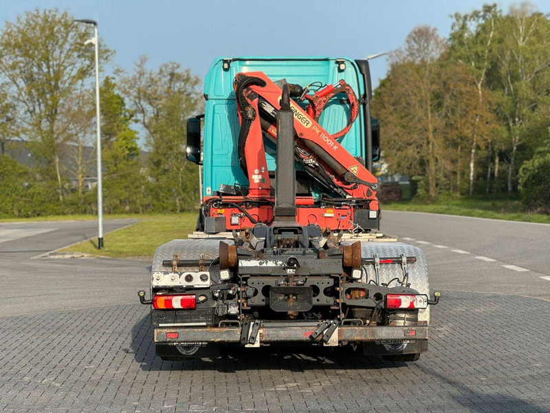 Mercedes-Benz Actros 2540 6x2 Abrollkipper Kran PK 11001 - Sal/ Açık kasa kamyon, Vinçli kamyon: fotoğraf 3 Mercedes-Benz Actros 2540 6x2 Abrollkipper Kran PK 11001 - Sal/ Açık kasa kamyon, Vinçli kamyon: fotoğraf 3