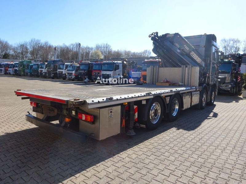 Sal/ Açık kasa kamyon, Vinçli kamyon Mercedes-Benz Arocs 3453 8x2 Open Flatbed + Crane Fassi F820: fotoğraf 14 Sal/ Açık kasa kamyon, Vinçli kamyon Mercedes-Benz Arocs 3453 8x2 Open Flatbed + Crane Fassi F820: fotoğraf 14