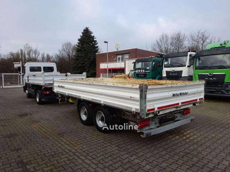 Mercedes-Benz Atego 1223 - 3 way tipper+semi-trailer - Damperli kamyon: fotoğraf 4 Mercedes-Benz Atego 1223 - 3 way tipper+semi-trailer - Damperli kamyon: fotoğraf 4