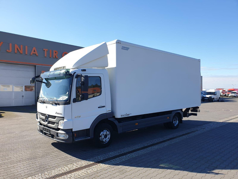 Mercedes-Benz Atego 816 BOX+LIFT DEUSTCHER LKW - Kapalı kasa kamyon: fotoğraf 1 Mercedes-Benz Atego 816 BOX+LIFT DEUSTCHER LKW - Kapalı kasa kamyon: fotoğraf 1