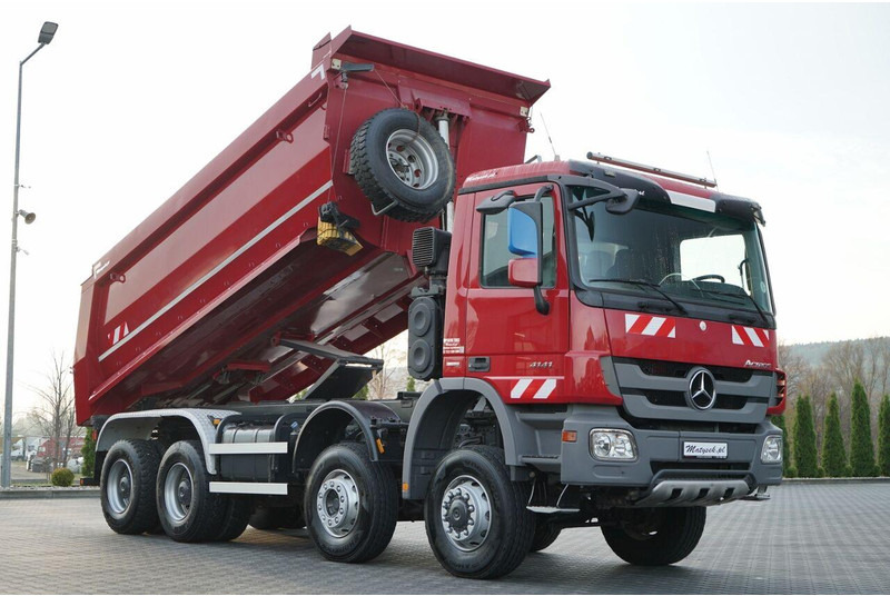 Mercedes-Benz CTROS 4141 / 8X6 / WYWROTKA TYLNOZSYPOWA / MEILLER KIPPER 5.3M / - Damperli kamyon: fotoğraf 2 Mercedes-Benz CTROS 4141 / 8X6 / WYWROTKA TYLNOZSYPOWA / MEILLER KIPPER 5.3M / - Damperli kamyon: fotoğraf 2