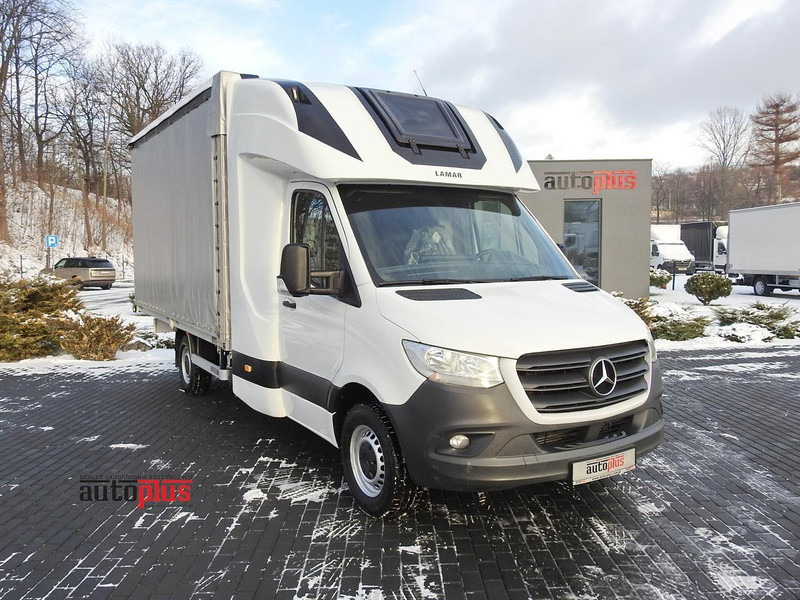 Mercedes-Benz SPRINTER 316 PLANDEKA 8 PALET WEBASTO TEMPOMAT KLIMATYZACJA 160 - Tenteli kamyonet: fotoğraf 1 Mercedes-Benz SPRINTER 316 PLANDEKA 8 PALET WEBASTO TEMPOMAT KLIMATYZACJA 160 - Tenteli kamyonet: fotoğraf 1