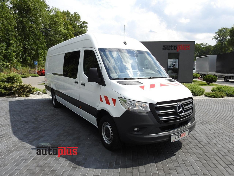 Mercedes-Benz SPRINTER FURGON BRYGADÓWKA 5 MIEJSC TEMPOMAT NAWIGACJA KLIMATYZ - Minibüs, Minivan: fotoğraf 1 Mercedes-Benz SPRINTER FURGON BRYGADÓWKA 5 MIEJSC TEMPOMAT NAWIGACJA KLIMATYZ - Minibüs, Minivan: fotoğraf 1