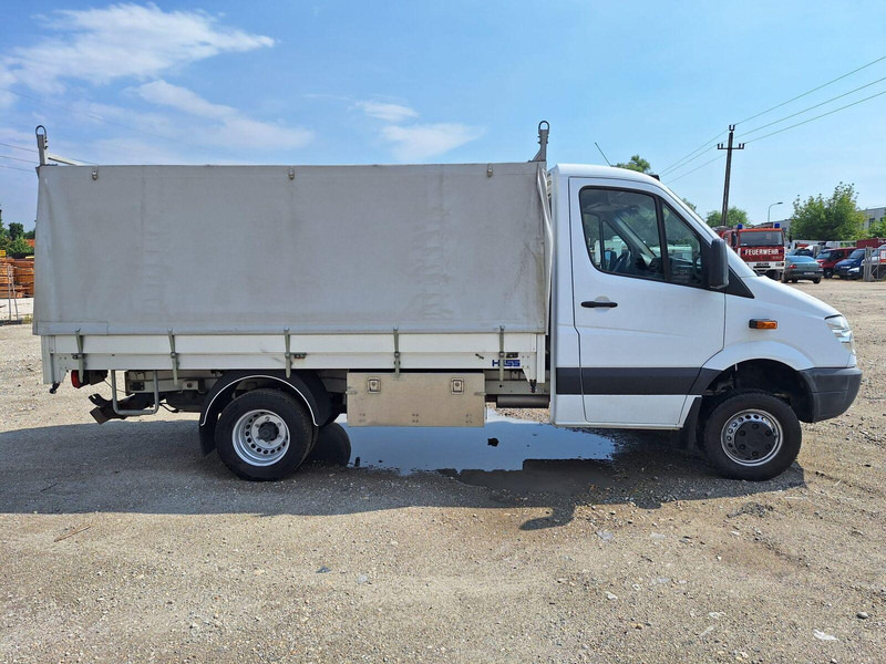 Mercedes-Benz Sprinter 519 CDi 4x4 - Pritsche+Plane - Tenteli kamyonet: fotoğraf 4 Mercedes-Benz Sprinter 519 CDi 4x4 - Pritsche+Plane - Tenteli kamyonet: fotoğraf 4