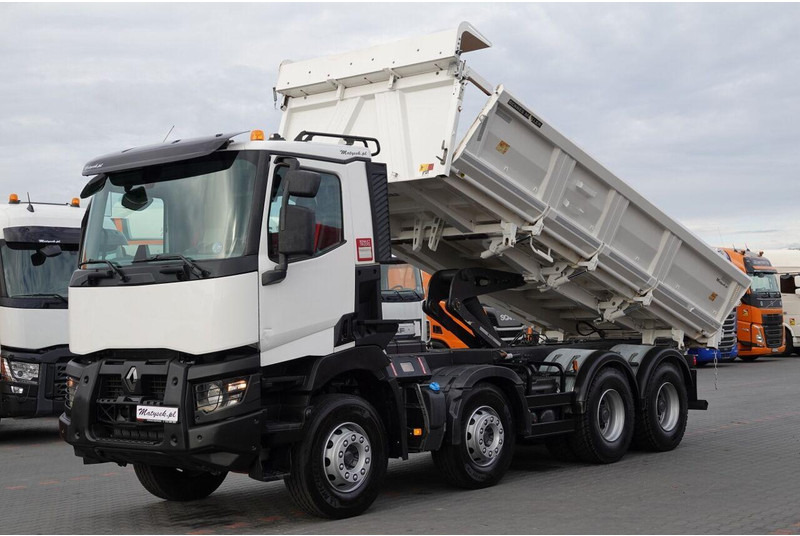 Renault C 460 / 8x4 / WYWROTKA / HYDROBURTA / BORDMATIC / EURO 6 / OPONY - Damperli kamyon: fotoğraf 1 Renault C 460 / 8x4 / WYWROTKA / HYDROBURTA / BORDMATIC / EURO 6 / OPONY - Damperli kamyon: fotoğraf 1