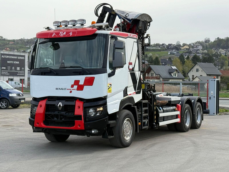 Renault C520 * ABROLLKIPPER 4,80 m * KESLA * 6x4! - Kancalı yükleyici kamyon, Vinçli kamyon: fotoğraf 3 Renault C520 * ABROLLKIPPER 4,80 m * KESLA * 6x4! - Kancalı yükleyici kamyon, Vinçli kamyon: fotoğraf 3