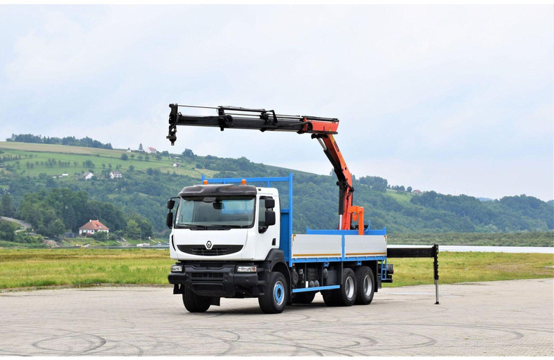 Renault KERAX 370 - Sal/ Açık kasa kamyon, Vinçli kamyon: fotoğraf 2 Renault KERAX 370 - Sal/ Açık kasa kamyon, Vinçli kamyon: fotoğraf 2