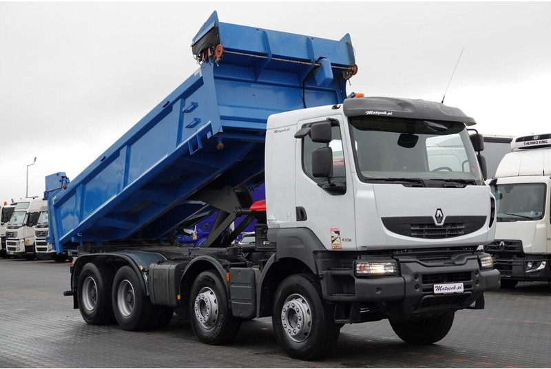 Renault KERAX 430 / 8x4 / WYWROTKA / HYDROBURTA / HYDROKLAPA / BORDMATIC - Damperli kamyon: fotoğraf 4 Renault KERAX 430 / 8x4 / WYWROTKA / HYDROBURTA / HYDROKLAPA / BORDMATIC - Damperli kamyon: fotoğraf 4