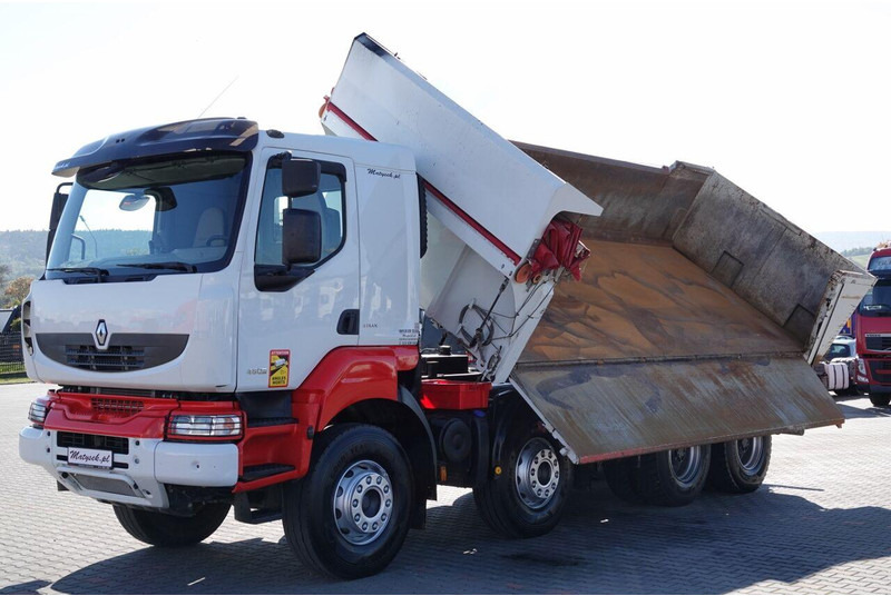 Renault KERAX 480 / 8x4 / WYWROTKA / HYDROBURTA / HYDROKLAPA / BORDMATIC - Damperli kamyon: fotoğraf 5 Renault KERAX 480 / 8x4 / WYWROTKA / HYDROBURTA / HYDROKLAPA / BORDMATIC - Damperli kamyon: fotoğraf 5