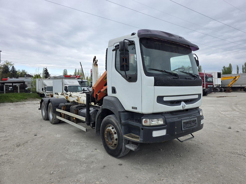 Renault Kerax 370 DCi - Palfinger PKK 8500 Crane - Multilift - Kancalı yükleyici kamyon, Vinçli kamyon: fotoğraf 1 Renault Kerax 370 DCi - Palfinger PKK 8500 Crane - Multilift - Kancalı yükleyici kamyon, Vinçli kamyon: fotoğraf 1