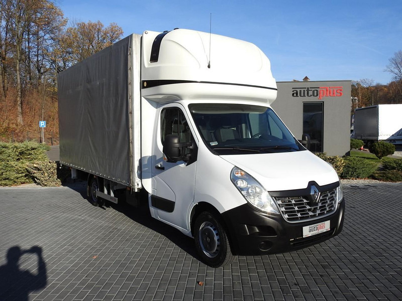 Renault MASTER PLANDEKA 10 PALET TEMPOMAT KLIMATYZACJA PNEUMATYKA 170KM - Tenteli kamyonet: fotoğraf 4 Renault MASTER PLANDEKA 10 PALET TEMPOMAT KLIMATYZACJA PNEUMATYKA 170KM - Tenteli kamyonet: fotoğraf 4
