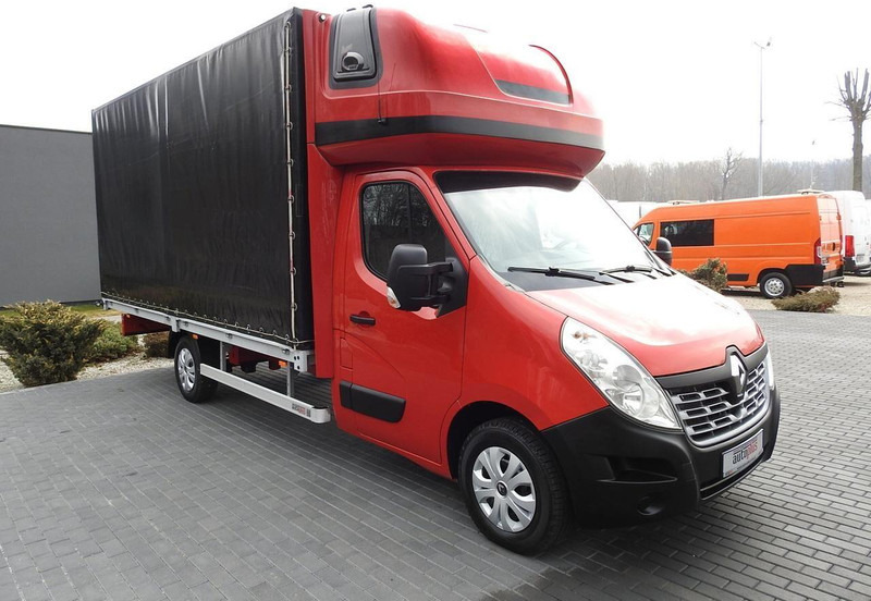Renault MASTER PLANDEKA 10 PALET WEBASTO TEMPOMAT KLIMATYZACJA 170KM [ - Tenteli kamyonet: fotoğraf 4 Renault MASTER PLANDEKA 10 PALET WEBASTO TEMPOMAT KLIMATYZACJA 170KM [ - Tenteli kamyonet: fotoğraf 4