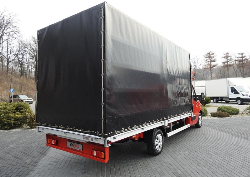 Renault MASTER PLANDEKA 10 PALET WEBASTO TEMPOMAT KLIMATYZACJA 170KM [ - Tenteli kamyonet: fotoğraf 3 Renault MASTER PLANDEKA 10 PALET WEBASTO TEMPOMAT KLIMATYZACJA 170KM [ - Tenteli kamyonet: fotoğraf 3