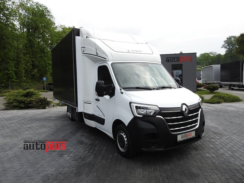 Renault MASTER PLANDEKA 10 PALET WEBASTO TEMPOMAT KLIMATYZACJA LEDY PNEU - Tenteli kamyonet: fotoğraf 1 Renault MASTER PLANDEKA 10 PALET WEBASTO TEMPOMAT KLIMATYZACJA LEDY PNEU - Tenteli kamyonet: fotoğraf 1