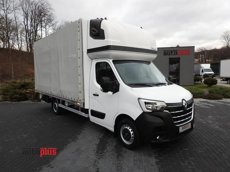 Renault MASTER PLANDEKA 10 PALET WEBASTO TEMPOMAT KLIMATYZACJA LEDY PNEU - Tenteli kamyonet: fotoğraf 1 Renault MASTER PLANDEKA 10 PALET WEBASTO TEMPOMAT KLIMATYZACJA LEDY PNEU - Tenteli kamyonet: fotoğraf 1