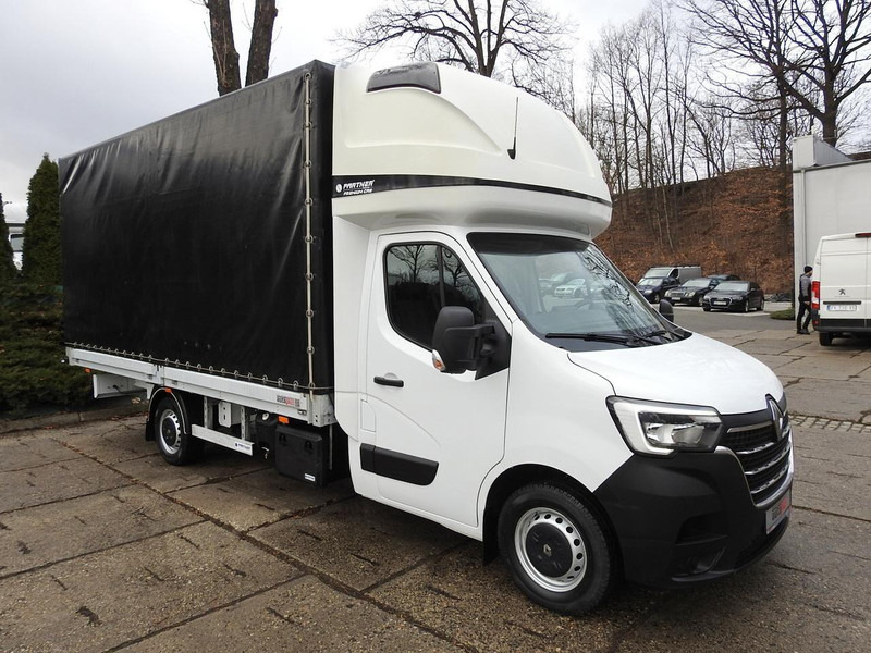 Renault MASTER PLANDEKA 10 PALET WEBASTO TEMPOMAT KLIMATYZACJA LEDY PNEU - Tenteli kamyonet: fotoğraf 4 Renault MASTER PLANDEKA 10 PALET WEBASTO TEMPOMAT KLIMATYZACJA LEDY PNEU - Tenteli kamyonet: fotoğraf 4