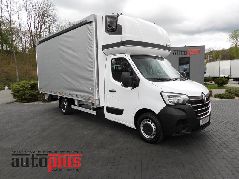 Renault MASTER PLANDEKA 10 PALET WEBASTO TEMPOMAT LEDY PNEUMATYKA KLIMA - Tenteli kamyonet: fotoğraf 1 Renault MASTER PLANDEKA 10 PALET WEBASTO TEMPOMAT LEDY PNEUMATYKA KLIMA - Tenteli kamyonet: fotoğraf 1