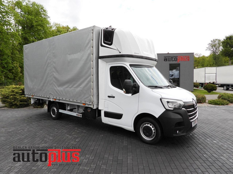 Renault MASTER PLANDEKA 10 PALET WEBASTO TEMPOMAT LEDY PNEUMATYKA KLIMA - Tenteli kamyonet: fotoğraf 1 Renault MASTER PLANDEKA 10 PALET WEBASTO TEMPOMAT LEDY PNEUMATYKA KLIMA - Tenteli kamyonet: fotoğraf 1