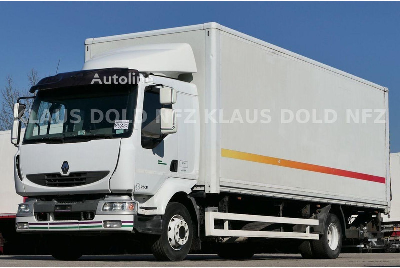Renault Midlum 280.16 DXi Koffer + Tail lift - Kapalı kasa kamyon: fotoğraf 1 Renault Midlum 280.16 DXi Koffer + Tail lift - Kapalı kasa kamyon: fotoğraf 1