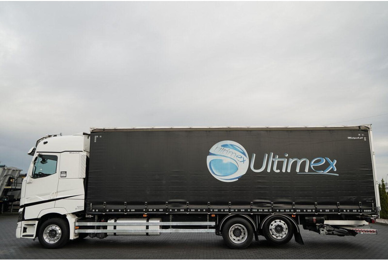 Renault T 440 / 6X2 / SOLÓWKA / FIRANKA 9.5 M / I-PARK COOL / WINDA / AL - Tenteli kamyon: fotoğraf 2 Renault T 440 / 6X2 / SOLÓWKA / FIRANKA 9.5 M / I-PARK COOL / WINDA / AL - Tenteli kamyon: fotoğraf 2