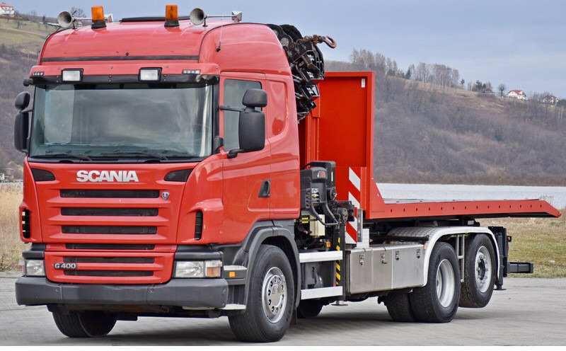 Scania G 400 - Kablo sistemli kamyon, Vinçli kamyon: fotoğraf 4 Scania G 400 - Kablo sistemli kamyon, Vinçli kamyon: fotoğraf 4